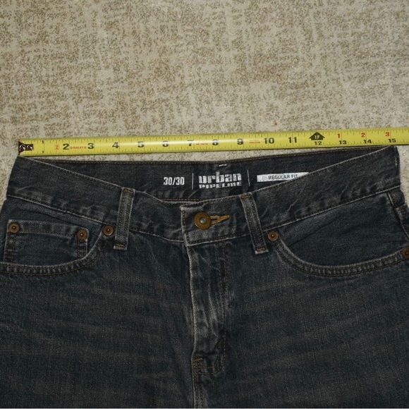 Urban Pipeline Regular Fit Blue Jeans, Dark Blue, 30/30 - Picture 10 of 14